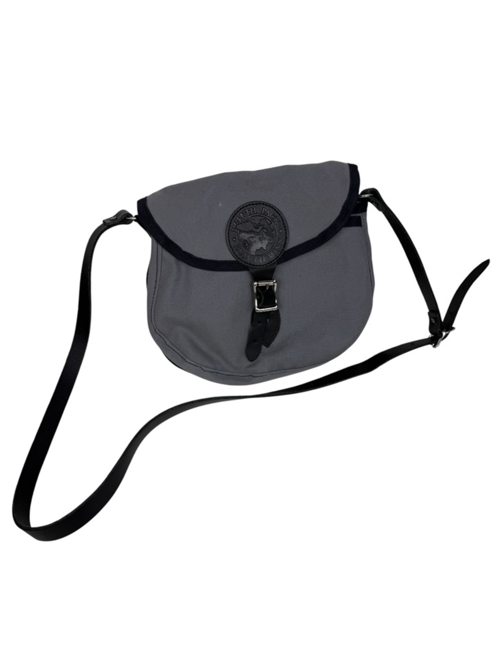 Duluth Pack Flat Canvas Leather Satchel Bag